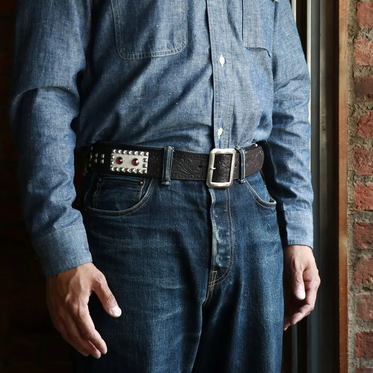 Studded & Jeweled Belt Lot.138