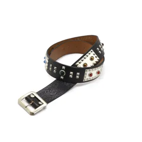 Studded & Jeweled Belt Lot.138