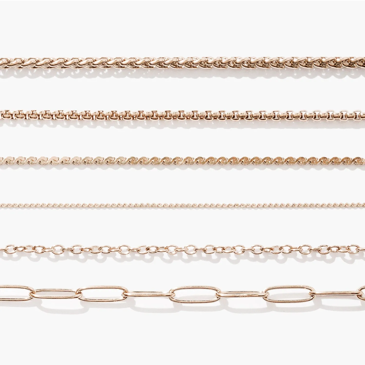 Super Tiny Wave Chain Anklet