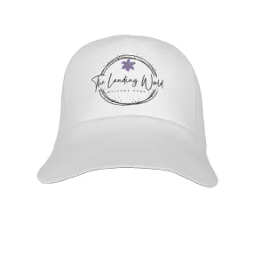 The Official Landing World White Logo Baseball Cap