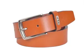 TLP Leather Belt for Men Colour - Tan / Brown (SKU BELT-10013)