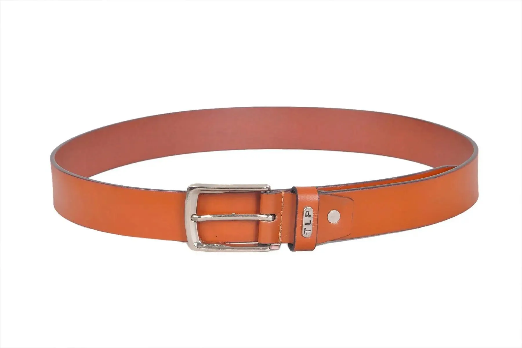 TLP Leather Belt for Men Colour - Tan / Brown (SKU BELT-10013)