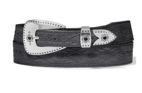 Tony Lama Ladies Dakota Black Leather Belt C51293