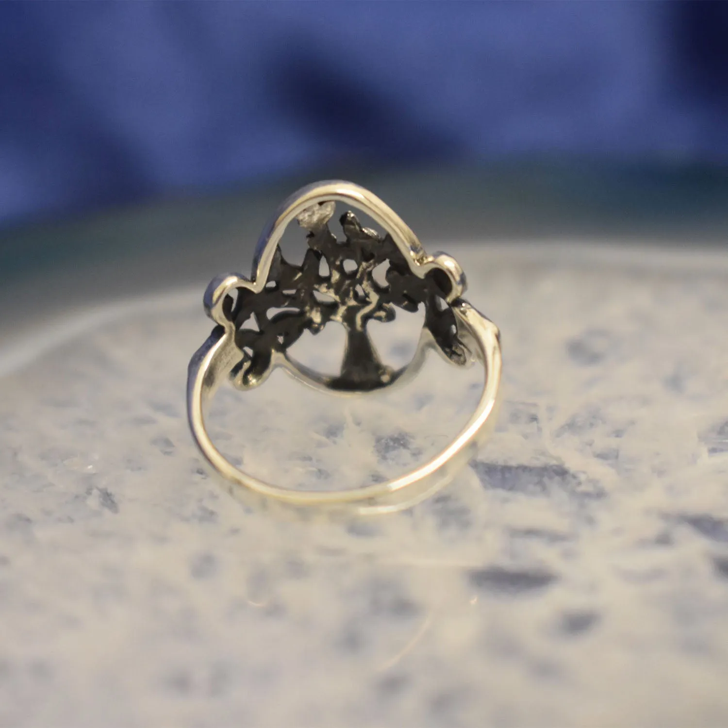 Tree of Life Ring (925) Sterling Silver