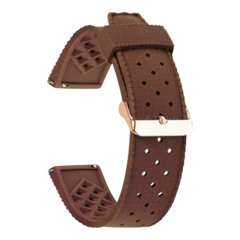 Tropic Dive Silicone Watch Straps with the Huawei Watch 3 Pro