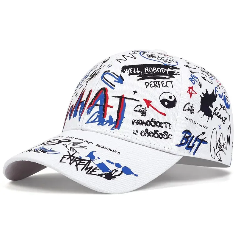 Unisex Letter Printing Snapback Baseball Caps