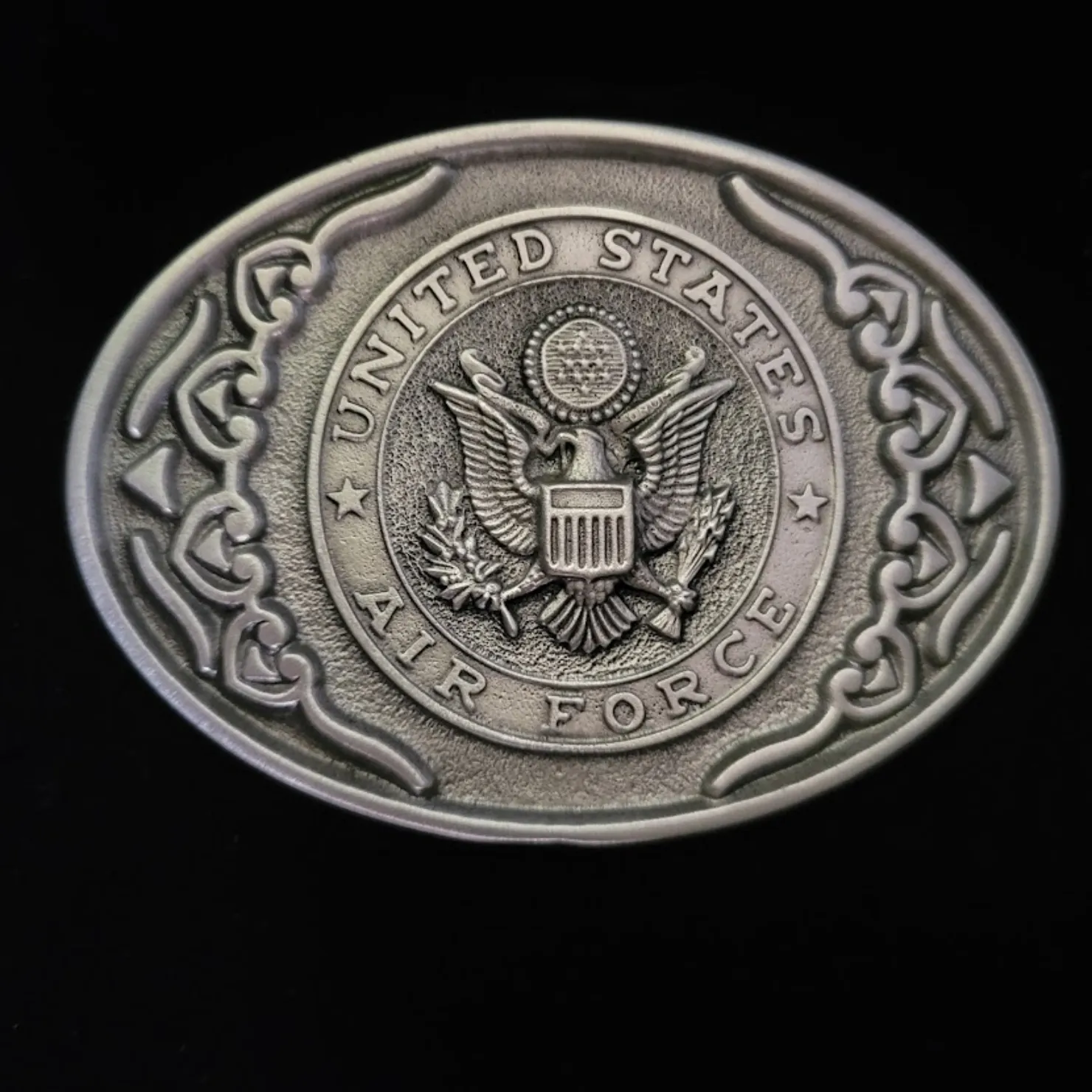 U.S. Military Pewter Belt Buckles by Colorado Silver Star Made in the USA