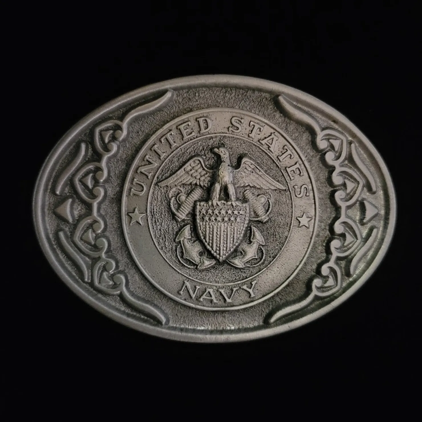 U.S. Military Pewter Belt Buckles by Colorado Silver Star Made in the USA