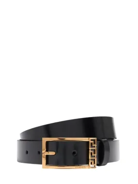 Versace   30mm Leather belt 