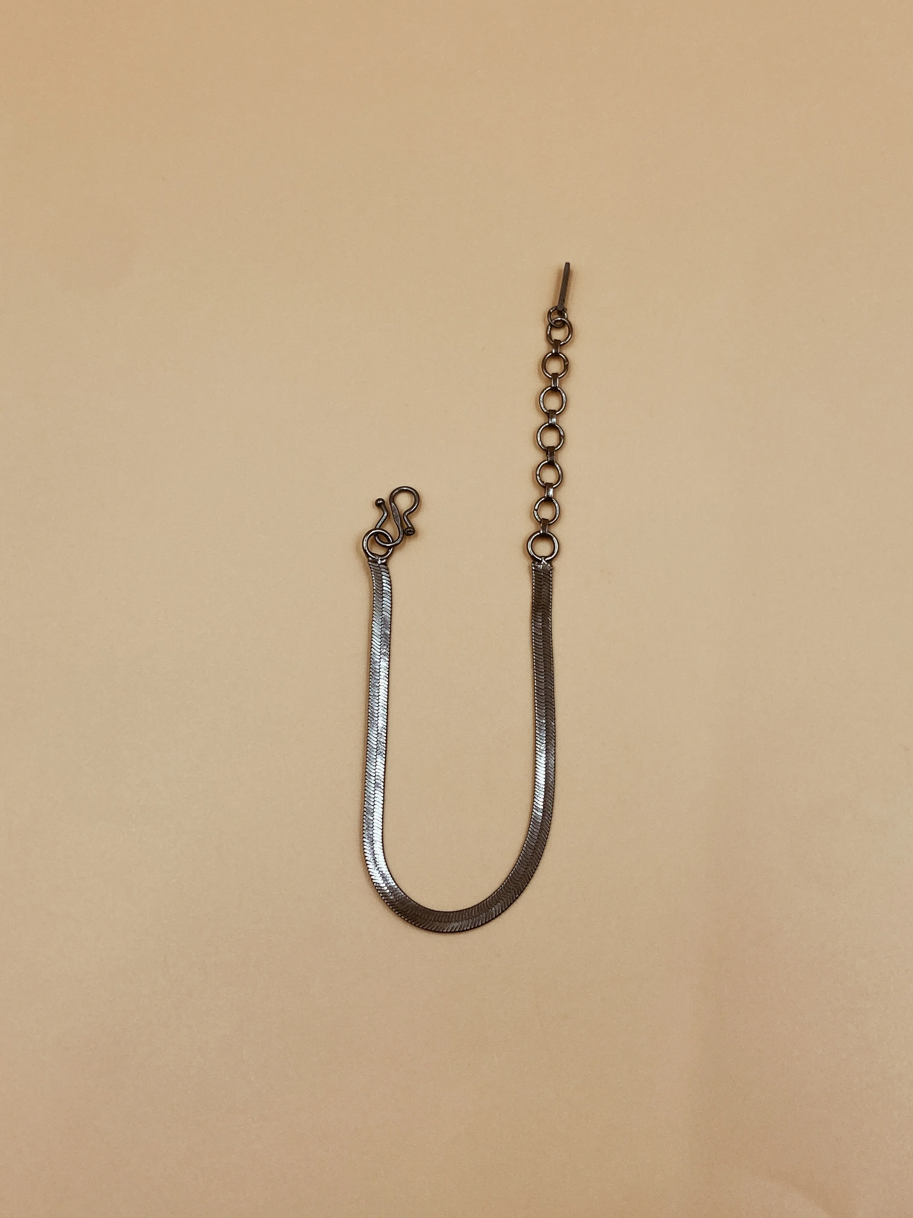 Viper Anklet in Gunmetal