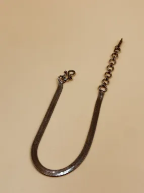 Viper Anklet in Gunmetal