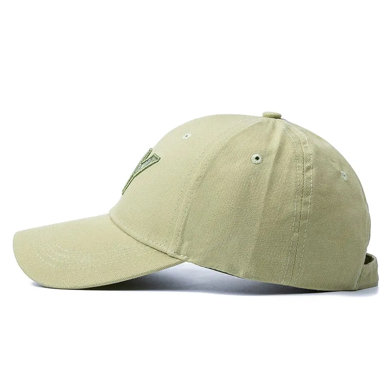 Women Men Cotton Cap Fashion NY Embroidered Hard Top Baseball Cap Female Casual Adjustable Outdoor Couple Streetwear Hat