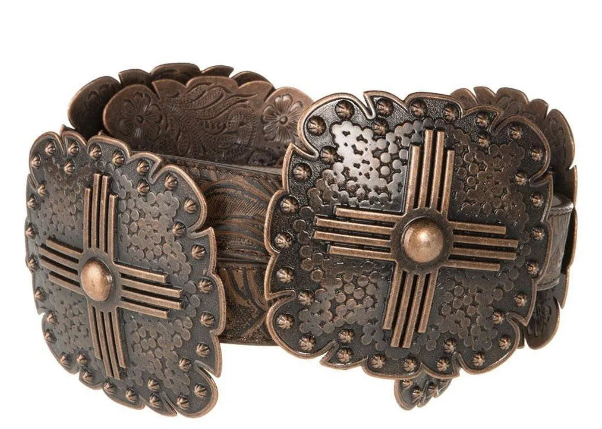 Women's Bronze Cross Concho