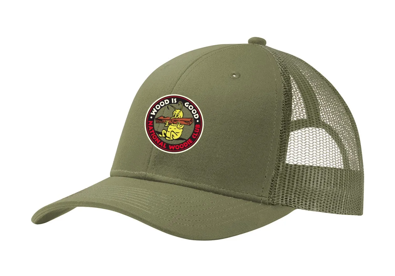 Woodie Club WOOD IS GOOD Trucker Mesh Cap